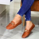 Cadena Mocasín En Cuero